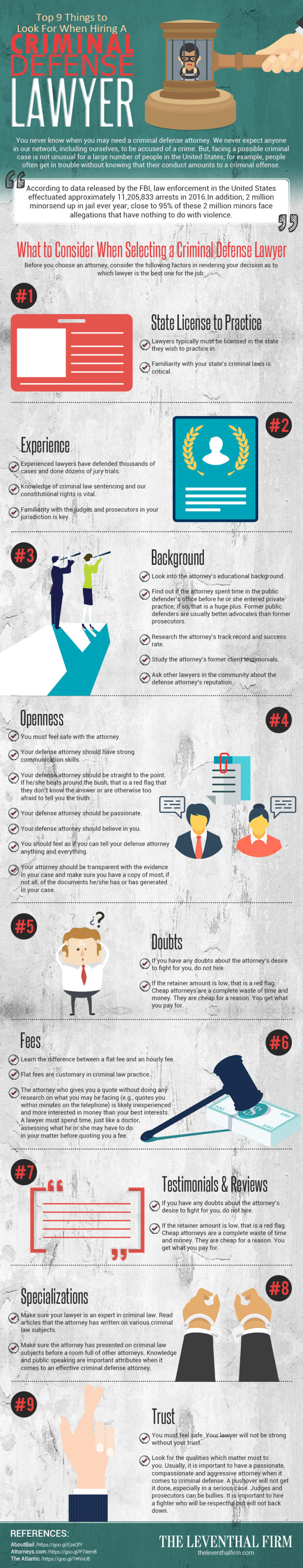 Criminal Defense Lawyer Pasadena Infographic THE LEVENTHAL FIRM